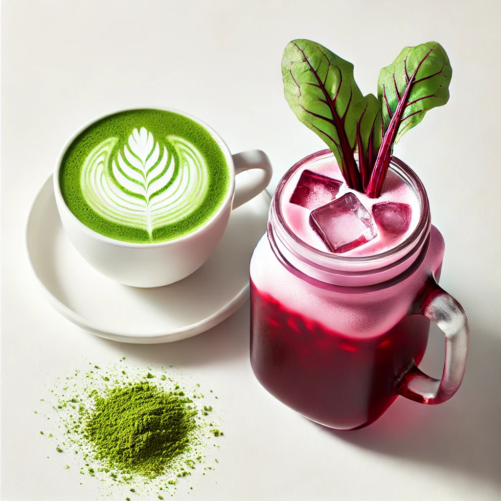 SUPERFOOD LATTES AND ICED LATTES